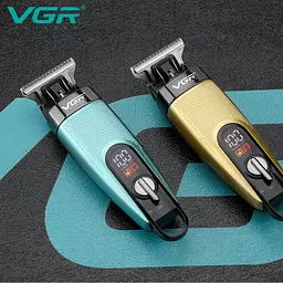 Машинка триммер для стрижки волосся VGR V-975 з насадками - мініатюра 7