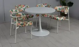 Стіл Prestol Шарм 900x900x750 білий - мініатюра 6