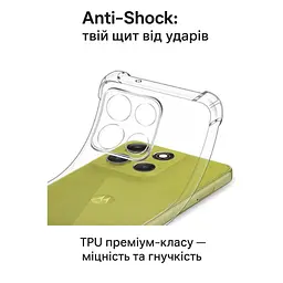 Чохол до мобільного телефона BeCover Anti-Shock Motorola Moto G86 Clear (713803) - мініатюра 4