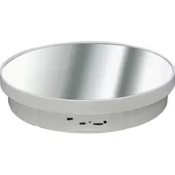Поворотний стіл Puluz TBD0606412201A USB/AAA 32см White [163705]