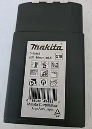 Набір свердл HSS-Co по металу 1-10 мм Makita D-50479 (19 шт) - мініатюра 4