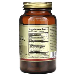 Вітамін С естер плюс Solgar Ester-C Plus Vitamin C 500 мг 90 капсул - мініатюра 2