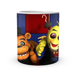 Кружка GeekLand Five night's at Freddy's П'ять Ночей с Фредді всі герої NF 02.03 - мініатюра 2