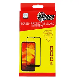 Скло захисне Dengos Full Glue Samsung Galaxy A37 Black (TGFG-433)