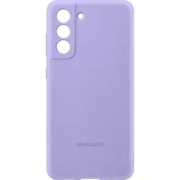 Оригінальний силіконовий чохол Silicone Cover для Samsung Galaxy S21 FE (G990) Lavender EF-PG990TVEGRU - мініатюра 5