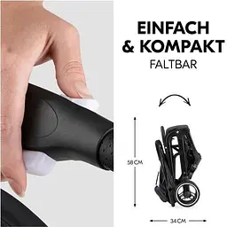 Коляска прогулянкова Hauck Travel N Care Plus Black (16018-3) - мініатюра 6