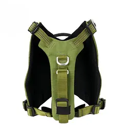Шлейка для собак Truelove TLB2251 світловідбивна, з водонепроникної тканини Cordura, регульована Оливковий, XL - мініатюра 4