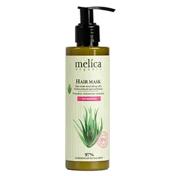 Маска питательная для волос Melica Organic с растительными экстрактами и пантенолом 200 мл 