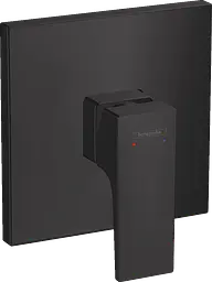 Змішувач Hansgrohe Metropol прихованого монтажу для душу Matt Black 32565670, Чорний матовий