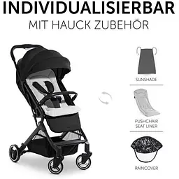 Прогулянкова коляска Hauck Travel N Care Black, чорна (16014-5) - мініатюра 3