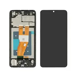 Дисплей Samsung A055 Galaxy A05 чорний + рамка