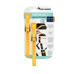 Стяжки Sea To Summit Stretch-Loc 18 TPU Straps 12 х 450 мм Жовтий