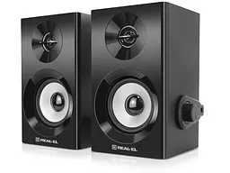 Комп'ютерні колонки REAL-EL S-228 Black (EL121200014) - мініатюра 7