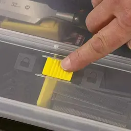 Органайзер Stanley 199 пластмасовий 25 знімних секцій (1-92-762) - мініатюра 6