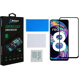 Захисне скло BeCover для Realme 8 / 8 Pro Black (706684) - мініатюра 2