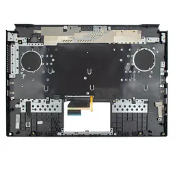 Верхня кришка для Asus ROG GU502DU, RU, (Чорний, топкейс+клавіатура, 4pin підсвічування, Оригінал) - мініатюра 2