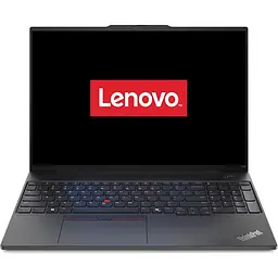16- дюймовий ноутбук Lenovo ThinkPad E16 Gen 2, WUXGA IPS, Intel Core Ultra 7 155H (24 МБ кеш- пам’яті, до 4, 80 ГГц), 16 ядер, 48 ГБ DDR5, 1920 ГБ SSD, Intel ARC, графітово- чорний