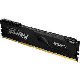Модуль пам'яті Kingston Fury DDR4 16GB 3200Mhz Beast Black (KF432C16BB1/16WP)