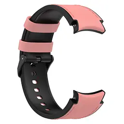 Ремінець шкіра-силікон BeWatch Samsung Galaxy Watch 4/5/6 20 мм Рожевий (1gw0103) - мініатюра 4