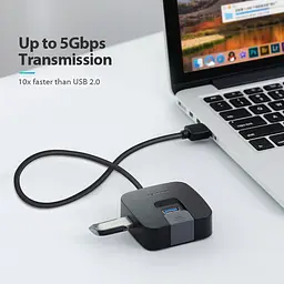 USB-хаб Vention CHBBD 4 ports - мініатюра 4