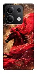 Чохол Demsky Red sparkles Horse для Xiaomi Redmi Note 13 5G