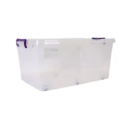 Контейнер Asude Plastik 60 л прозорий (ASD148) - мініатюра 2