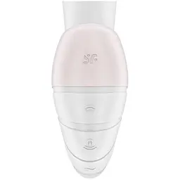 Вакуумний вібратор Satisfyer Supernova 2 положення стовбура Білий - мініатюра 3