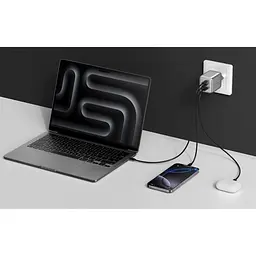 Мережевий зарядний пристрій EcoFlow RAPID Pro Charger 100W (EFA-100W-GAN-CHARGER-EU) [143062] - мініатюра 4