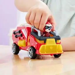 Рятувальний автомобіль - трансформер Paw Patrol Щенячий патруль. Мегакіно. з водієм Кремез (SM17776/6511) - мініатюра 6