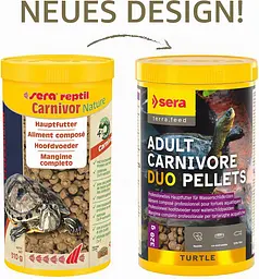 Корм для плотоядных рептилий Sera Nature reptil Carnivor 100 мл (28 г) 18210 - миниатюра 3