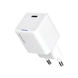 Зарядний пристрій ColorWay GaN Mini 25W PD Port PPS USB-C white (CW-CHS052PD-WT)