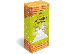 Печиво КОНТІ цукрове "Буратіно з горіхом" 450г
