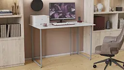 Комп'ютерний стіл Ferrum-decor Ханна 75x120x70 сірий ДСП Дуб Сонома Труфель 16мм (FRD-101433) - мініатюра 4