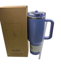 Термокухоль Stanley Quencher ProTour Flip Straw Tumbler з неіржавкої сталі Dusty Blue 1,18 л KT7001975