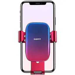 Автомобільний утримувач холдер Baseus Glaze Gravity Car SUYL-LG09 Red - мініатюра 5