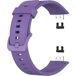 Ремінець DK для Huawei Watch Fit / Fit SE Silicone Sport Full Light Classic (viola) - мініатюра 3