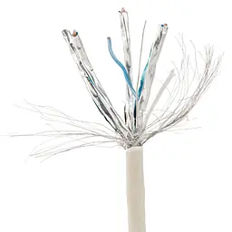 Кабель SSTP 6a (бухта, 305м) Cablexpert LSZH Grey SPC-6A-LSZHCU-SO - мініатюра 3