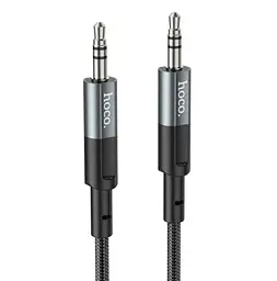 Кабель Hoco UPA23 AUX audio cable Metal Gray
