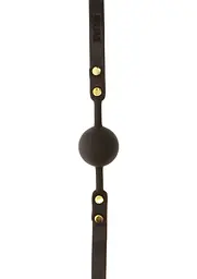 Кляп Taboom Vogue Ball Gag, 4.1 см (чорний) - мініатюра 5