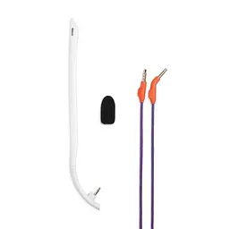 Навушники Quantum 250, White, Mini jack 3.5 мм, поворотний мікрофон JBL teh0027986 - мініатюра 8