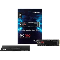 Накопичувач SSD Samsung m.2 NVMe 4TB 990 PRO MZ-V9P4T0BW (MZ-V9P4T0BW) - мініатюра 4