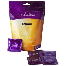 Презервативи Vibratissimo XX... L Vanilla 69 мм 18 шт. Amor 8115060325 104643