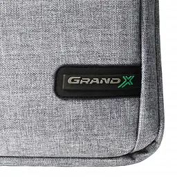 Сумка для ноутбука Grand-X Soft Pocket Grey 14" (SB-148G) - мініатюра 7