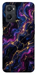 TPU чохол Demsky Purple space marble для Oppo A96