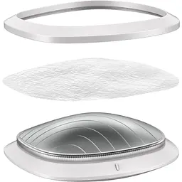 Звукова маска тепло та холод GESKE Sonic Warm & Cool Mask 9 в 1 біла - мініатюра 6