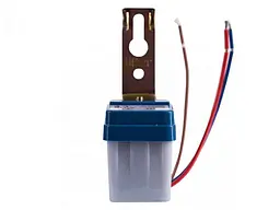 Датчик світла LUXEL 6А IP44, 5-15 LUX (LS-01W)