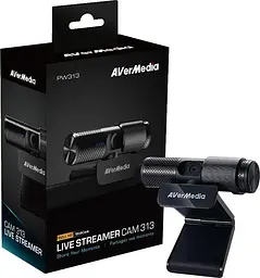 Веб-камера AVerMedia PW313 FullHD 30fps Black (40AAPW313AWM) - мініатюра 7