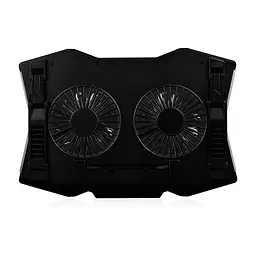 Підставка для ноутбуків 15 - 16 - 17 - 18 - Modecom SILENT FAN MC-CF18 з 2 вентиляторами та підсвічуванням RGB - мініатюра 7