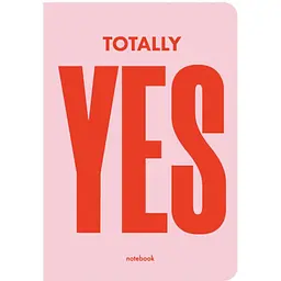 Блокнот Orner Totally Yes розовый