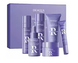 Подарунковий набір косметики для догляду за обличчям Bioaqua Retinol 6 в 1 проти зморшок
